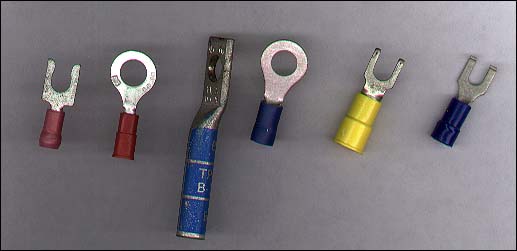 Various Spade and Ring Terminals