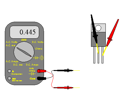 Checking intrinsic diode