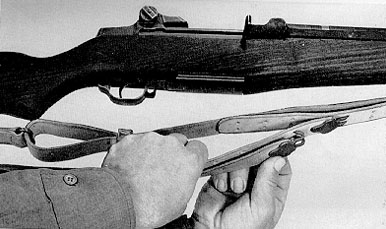 Attaching the M1907 Sling to the Rifle